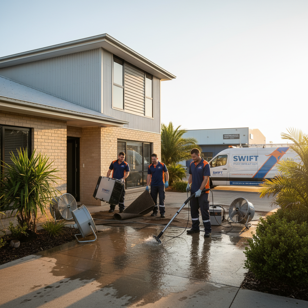 Swift Professional Water and Flood Restoration Secures Austr...