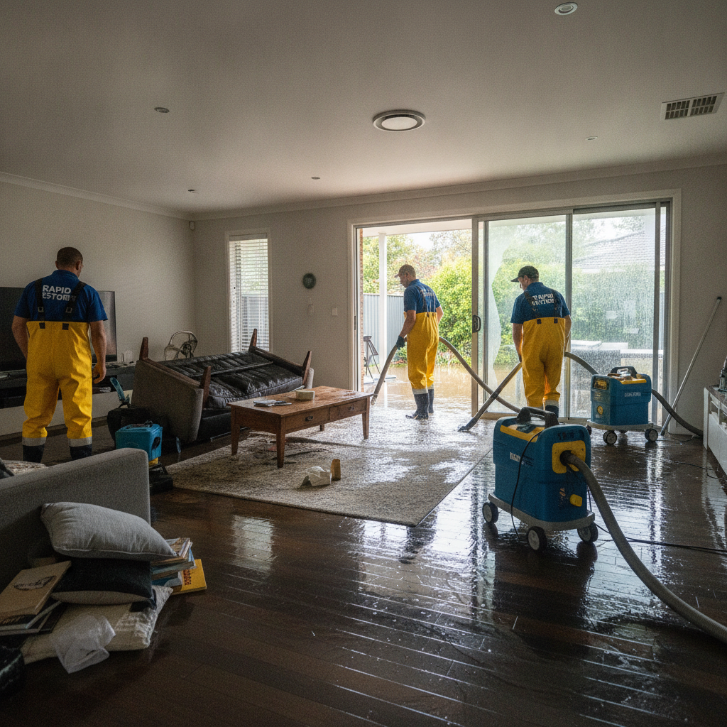Rapid Emergency Water Damage Restoration and Flood Recovery...