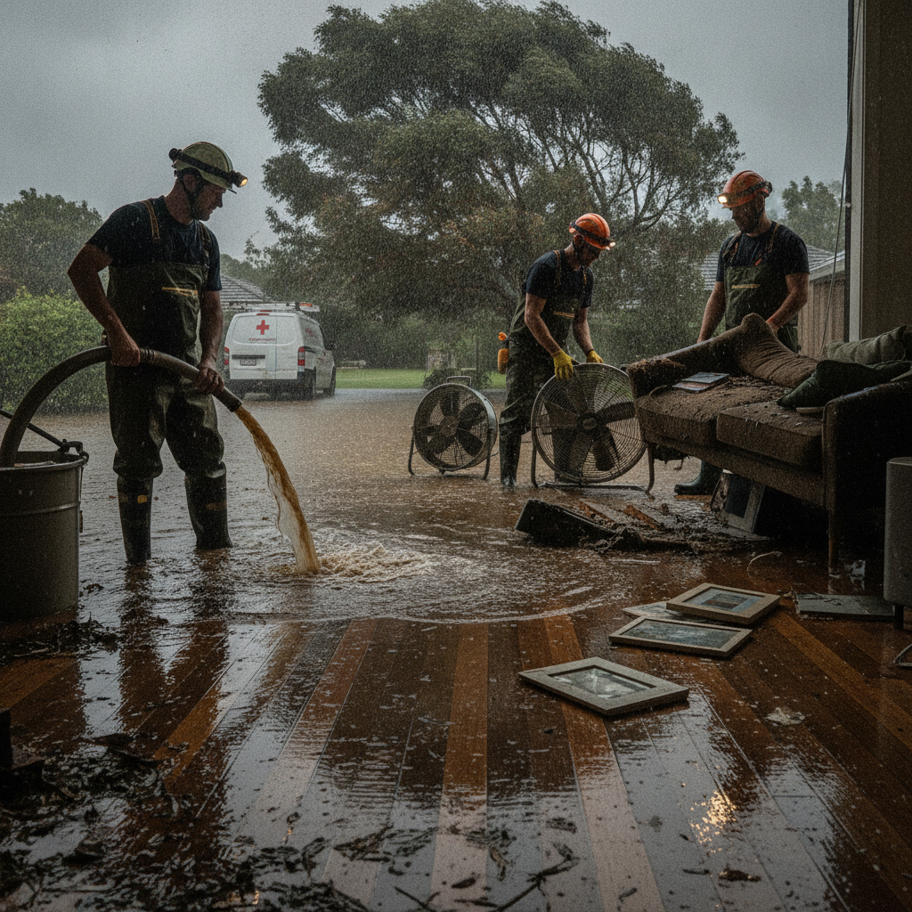Swift Water Damage Restoration and Emergency Flood Cleanup f...