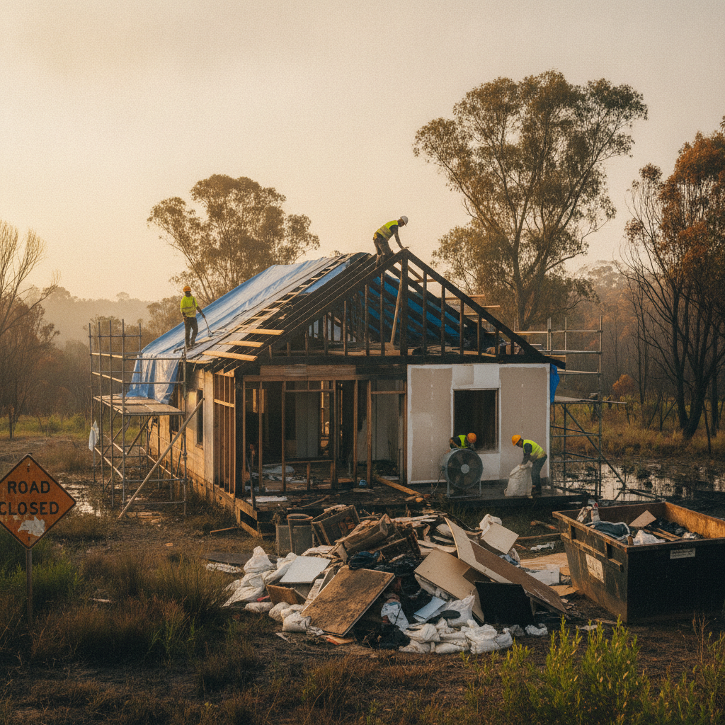 Restoring Your Property After Water, Flood, or Fire Damage i...